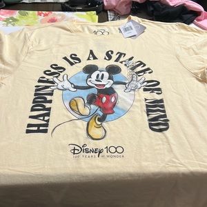 Disney 100 happiness is a state of mind t-shirt
